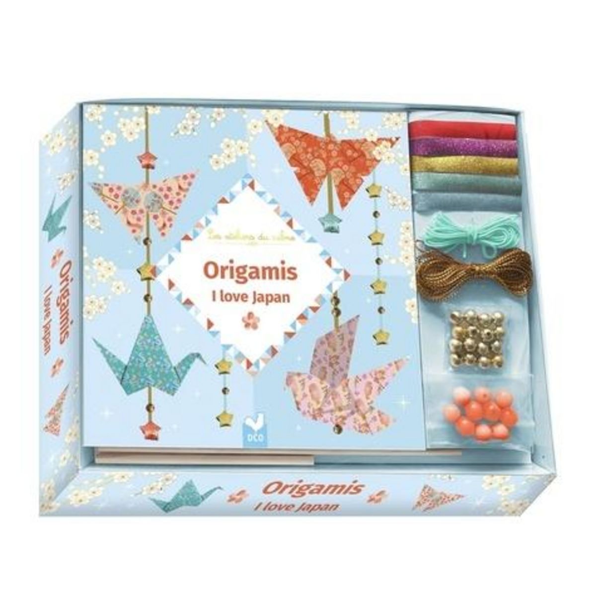 ORIGAMIS I LOVE JAPAN . COFFRET AVEC ACCESSOIRES, Boisson Marie-Rose