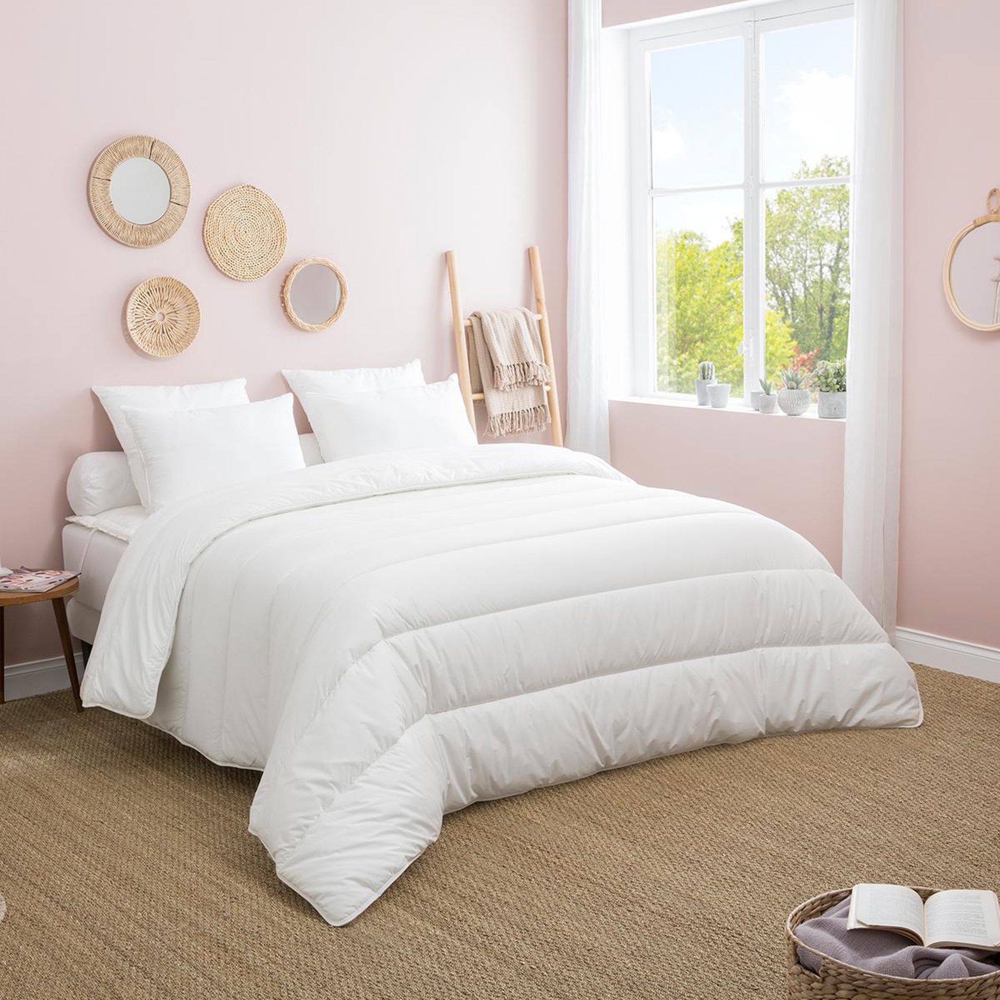 DODO Couette Cocooning Légère. Coloris disponibles : Blanc