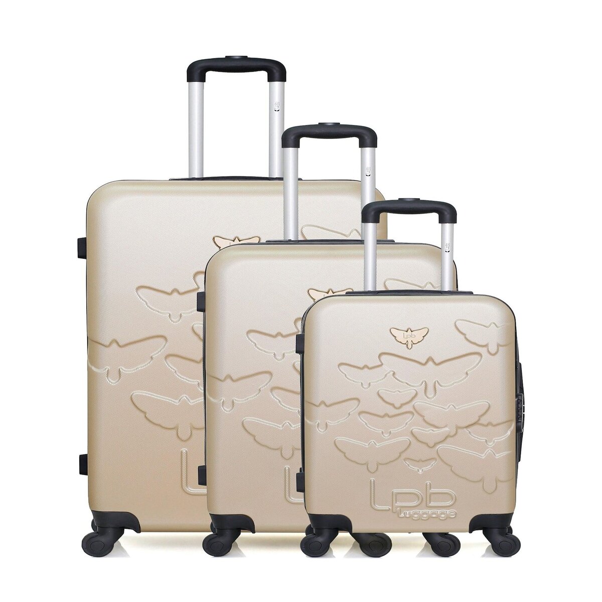 LES P'TITES BOMBES LPB LPB LUGGAGE - Set de 3 Valises AELYS 75 cm 4 Roues