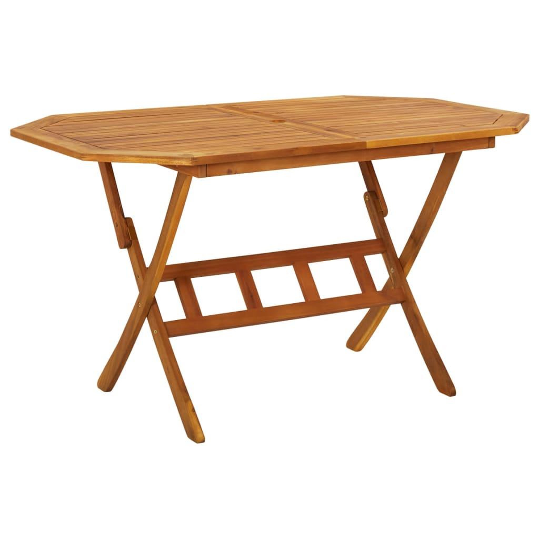 Voir la diapositive 3 : VIDAXL Ensemble a manger de jardin 5 pcs Bois d'acacia solide