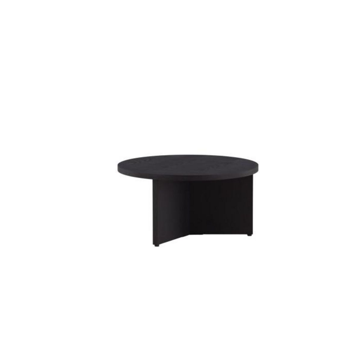 Paris Prix Table Basse Ronde  Salto  85cm Noir