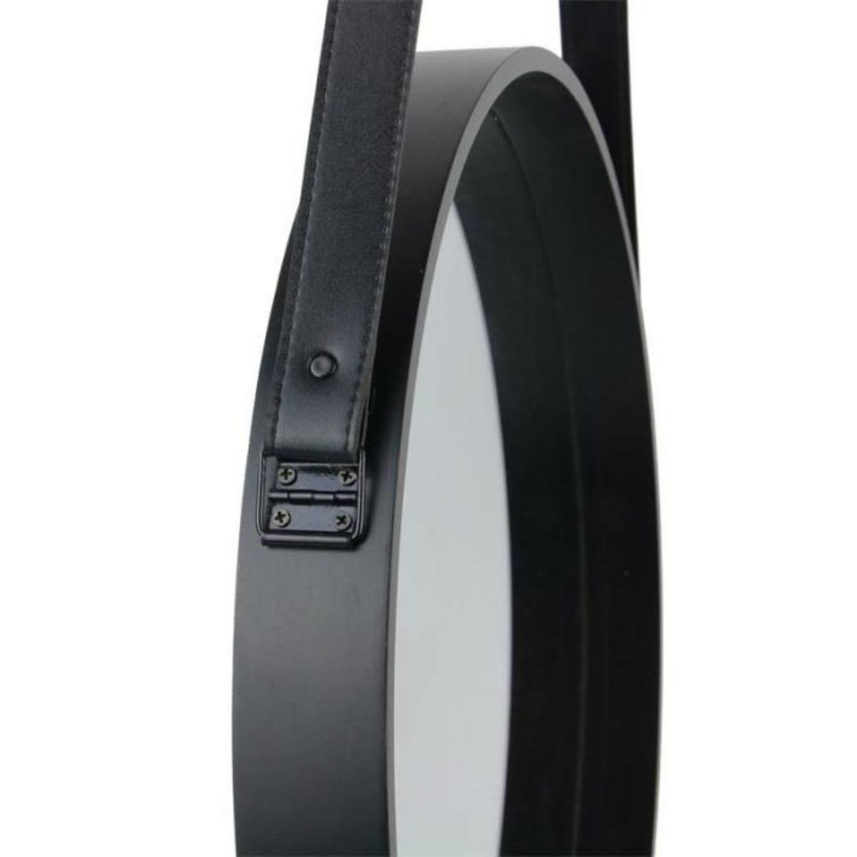 Paris Prix Miroir Mural avec Anse  Barbier  40 cm Noir