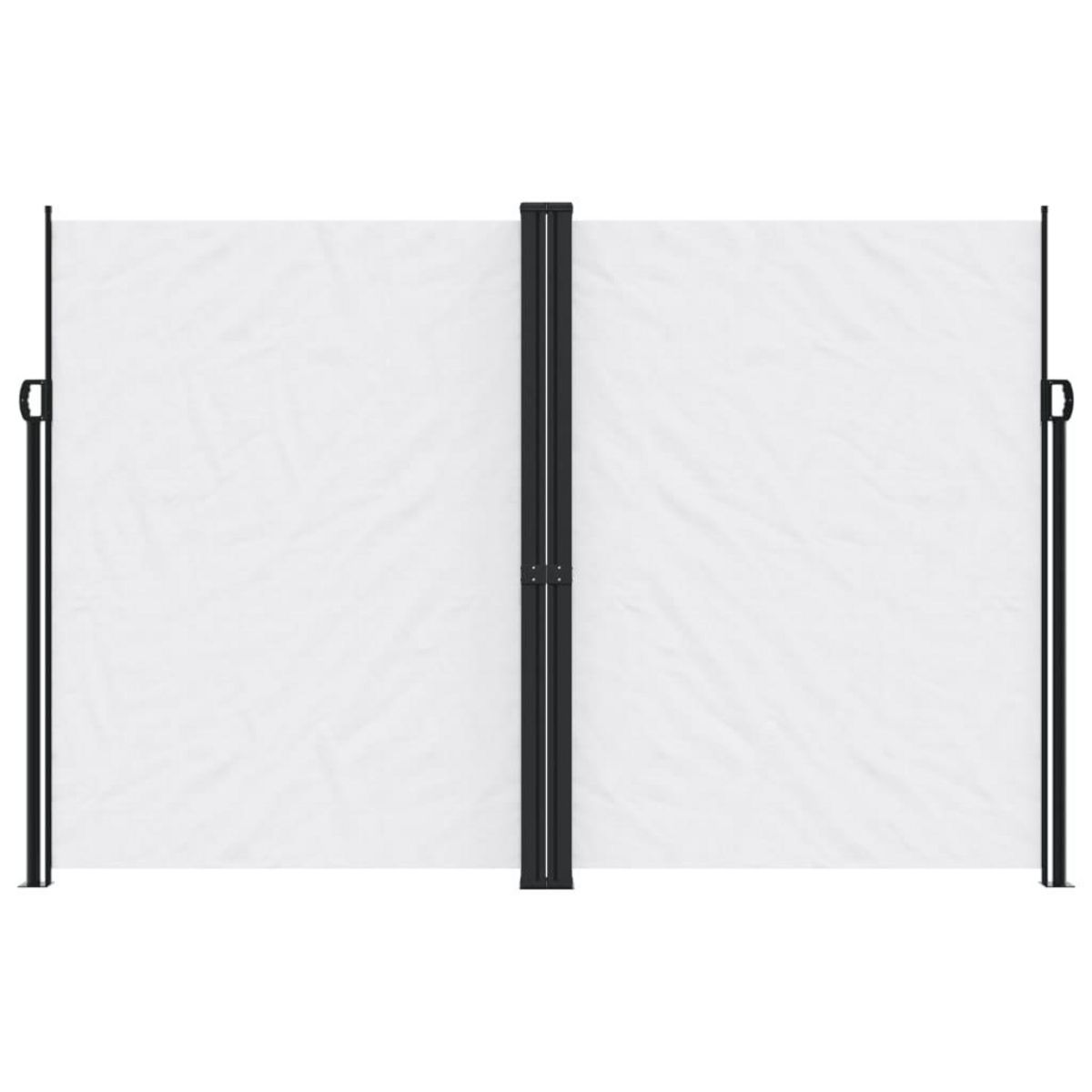 VIDAXL Auvent lateral retractable blanc 220x1000 cm