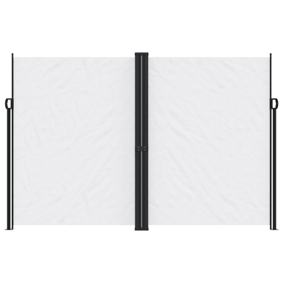 VIDAXL Auvent lateral retractable blanc 220x1000 cm