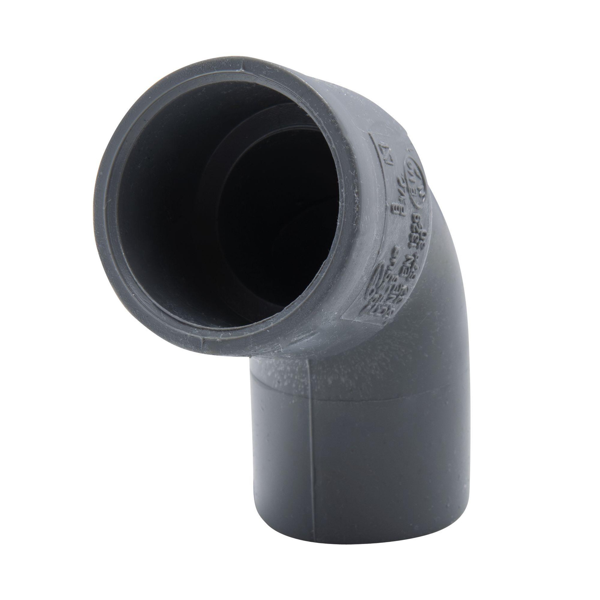 Voir la diapositive 2 : Jardibric Coude mâle-femelle 67° 30° ø32mm sfc