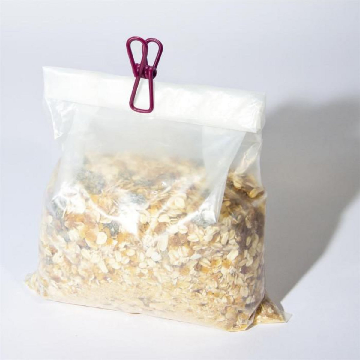 Paris Prix Lot de 9 Pinces  Ferme Sachet  10cm Gris