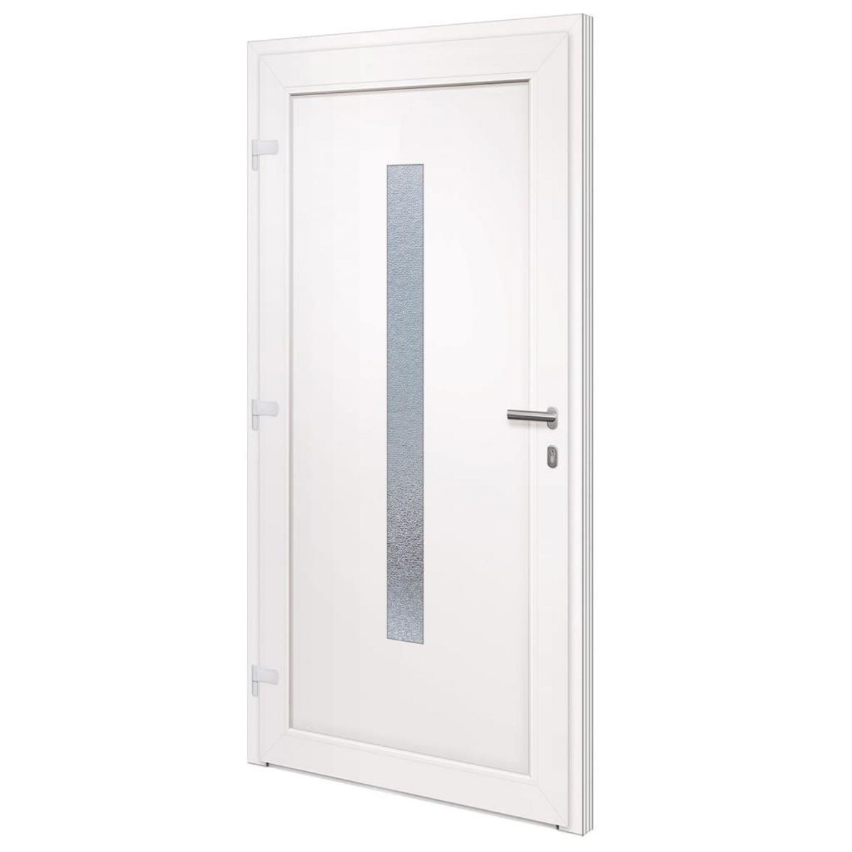 VIDAXL Porte d'entree anthracite 98x200 cm PVC