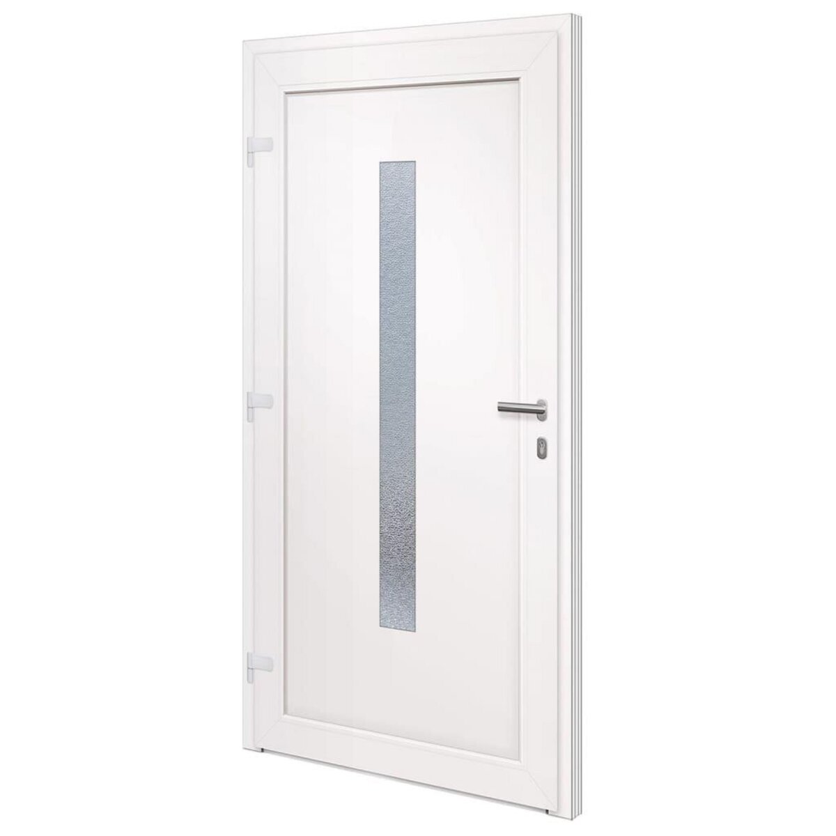 VIDAXL Porte d'entree anthracite 98x200 cm PVC