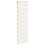 Voir la diapositive 3 : VIDAXL Store zebre beige marbre largeur du tissu 45,9 cm polyester
