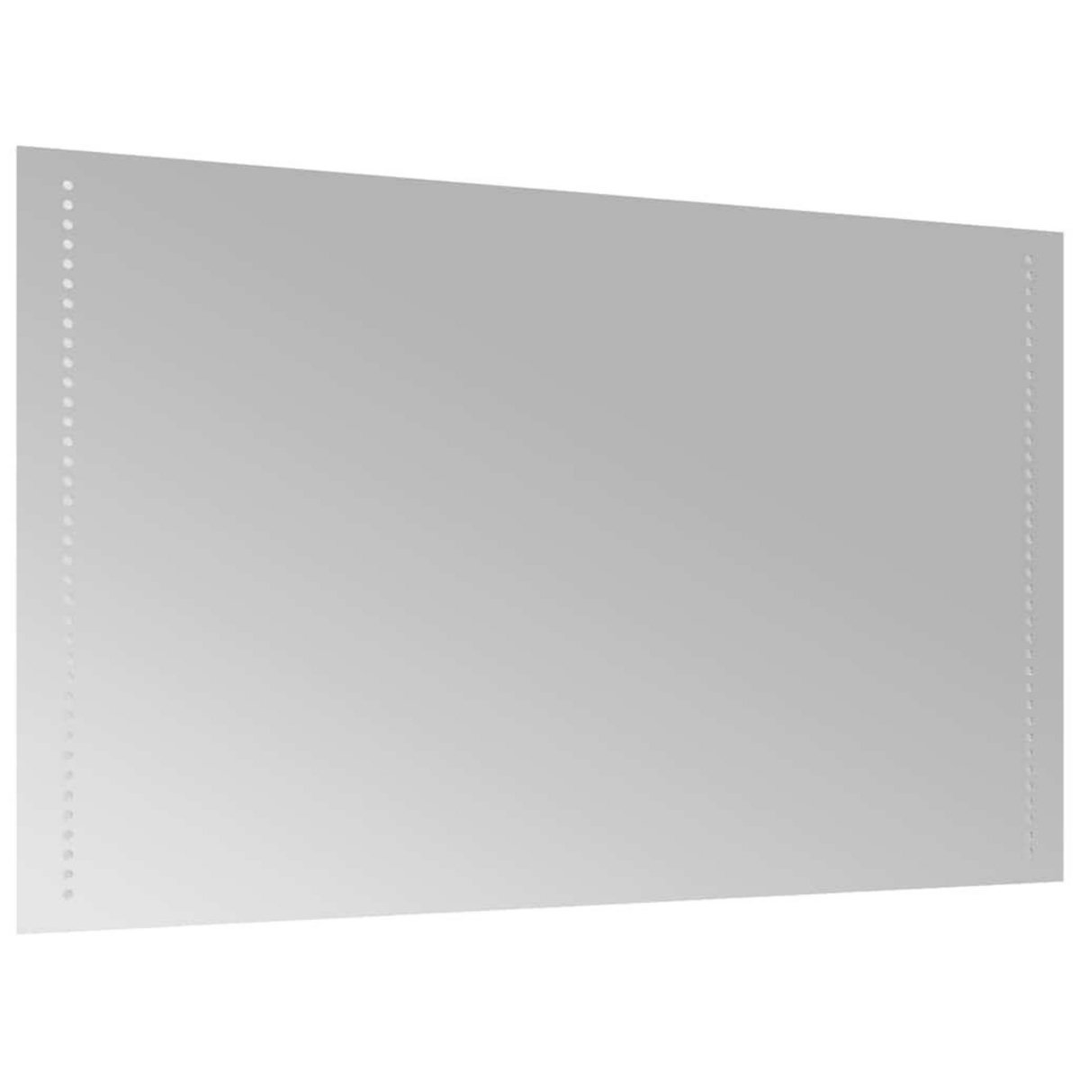 VIDAXL Miroir de salle de bain a LED 100x60 cm
