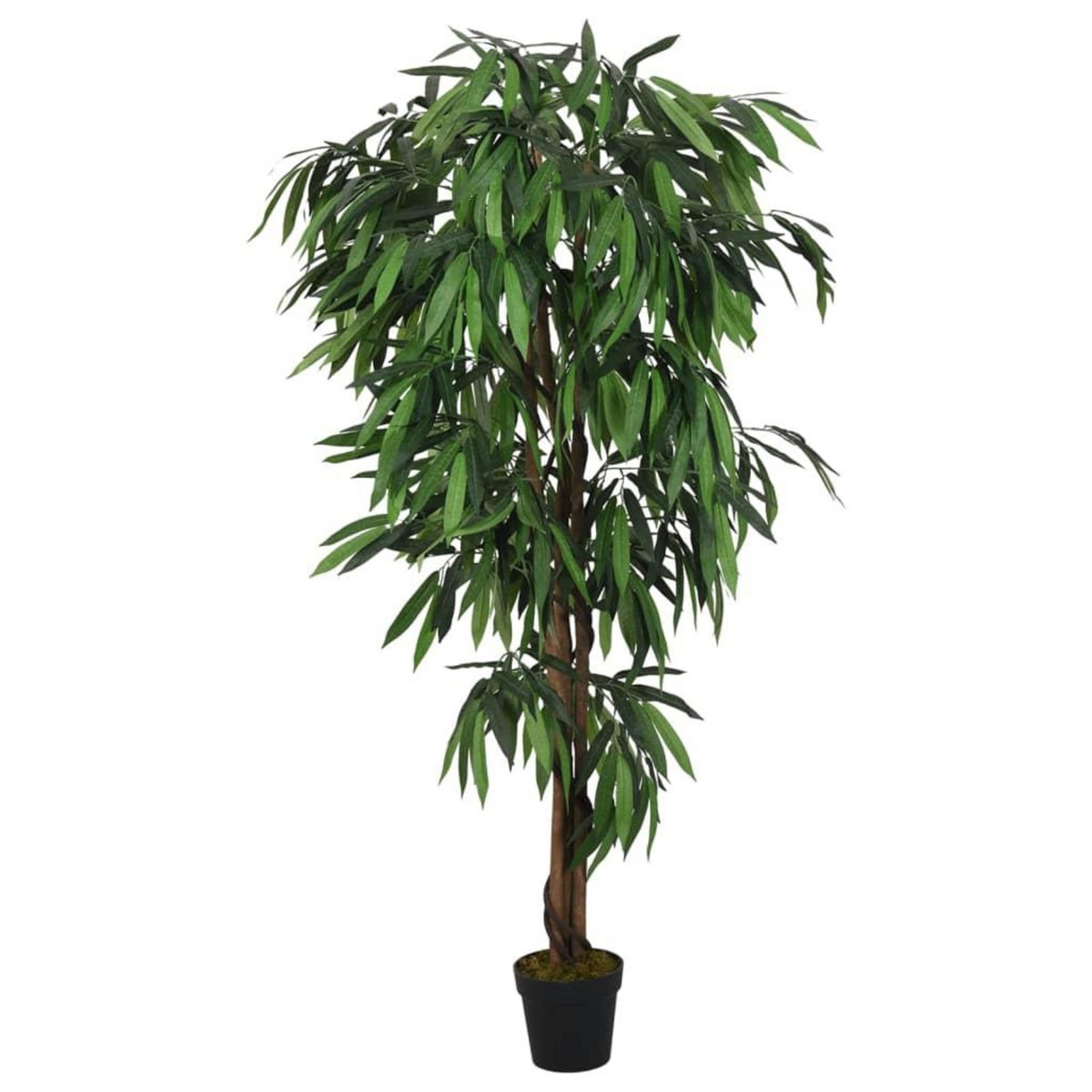 VIDAXL Manguier artificiel 300 feuilles 80 cm vert