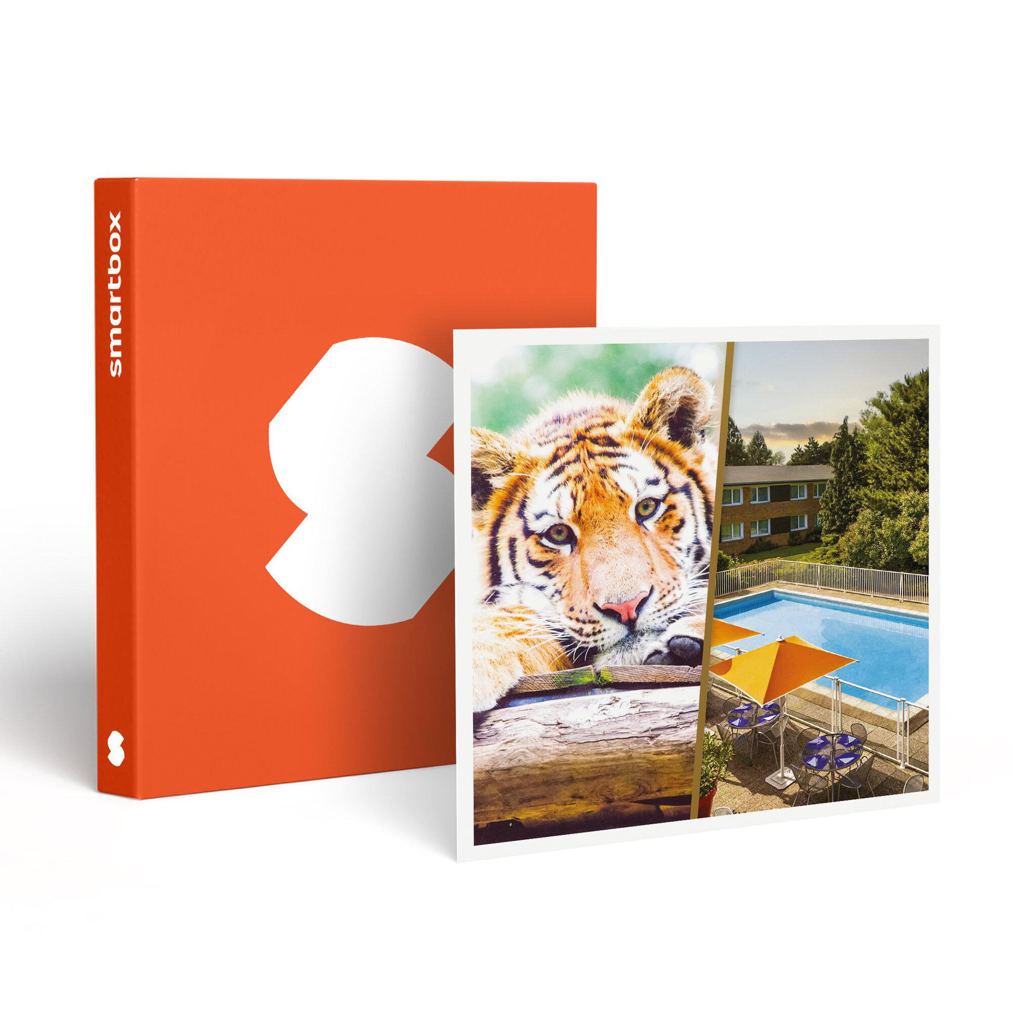 Smartbox Journée à 2 au parc zoologique d'amnéville avec nuit à l'hôtel - coffret cadeau multi-thèmes