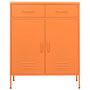 Voir la diapositive 2 : VIDAXL Armoire de rangement Orange 80x35x101,5 cm Acier