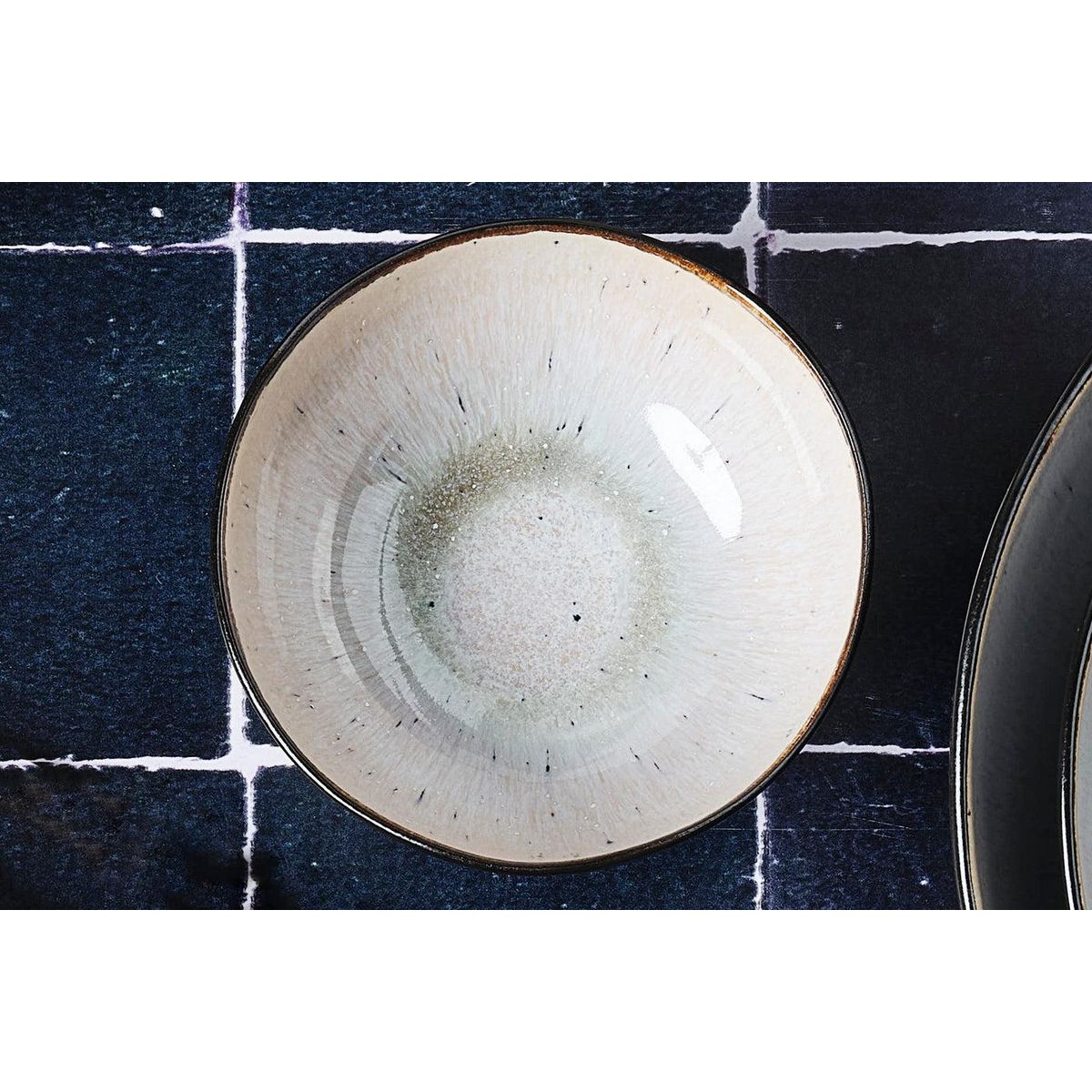 BJORN Bol IRIS Ø12cm - 6 pièces - Blanc ivoire