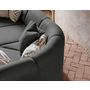 Voir la diapositive 3 : BEST MOBILIER Siena - canapé d'angle droit - 5 places - en tissu