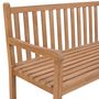 Voir la diapositive 4 : VIDAXL Banc d'angle de jardin 185x185x90 cm bois de teck solide