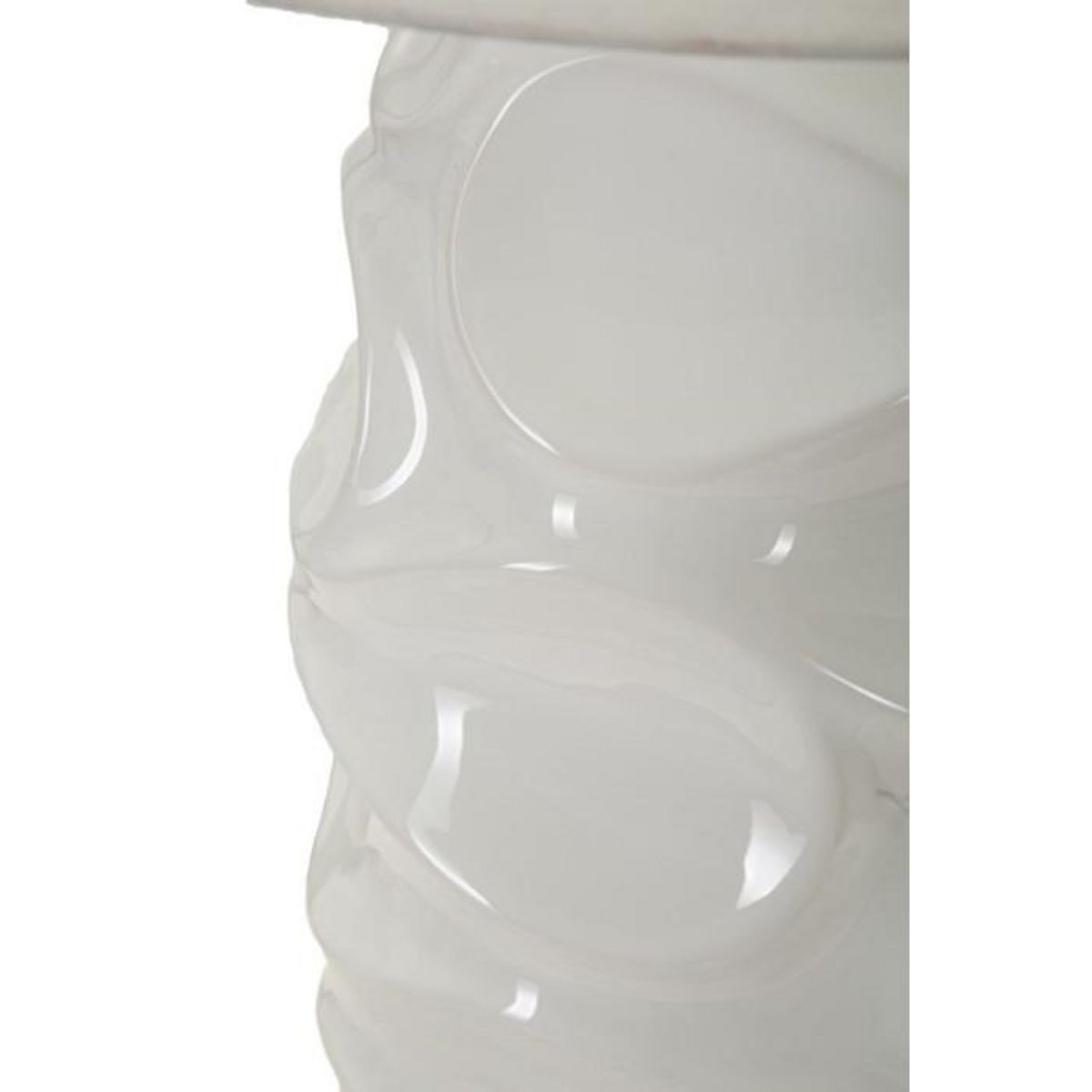 Paris Prix Lampe à Poser en Céramique  Warsaw  83cm Blanc