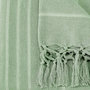 Voir la diapositive 3 : ATMOSPHERA Jeté de Lit  Anjali  160x220cm Vert Céladon