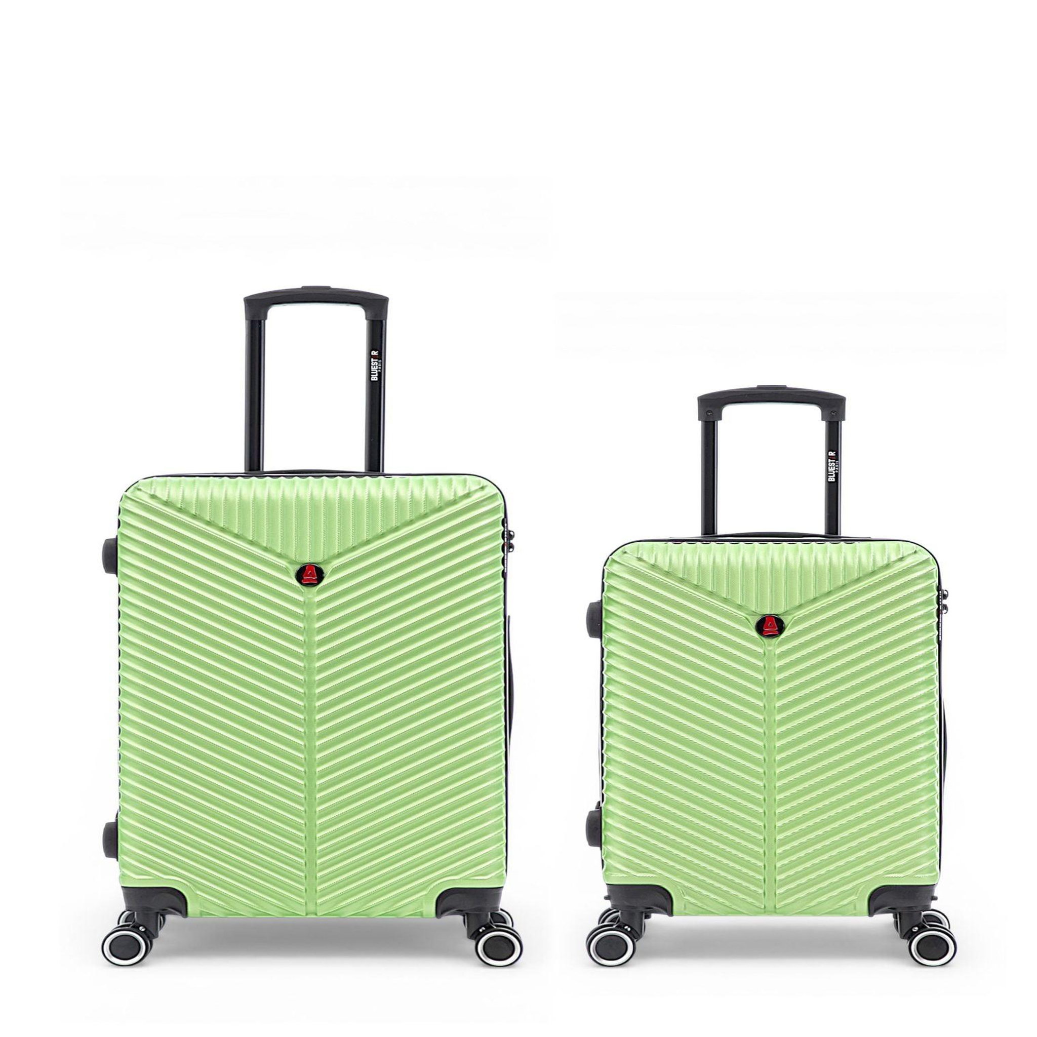 BLUESTAR Lot de 2 Valises Rigides Taille Moyenne et Cabine GAITE