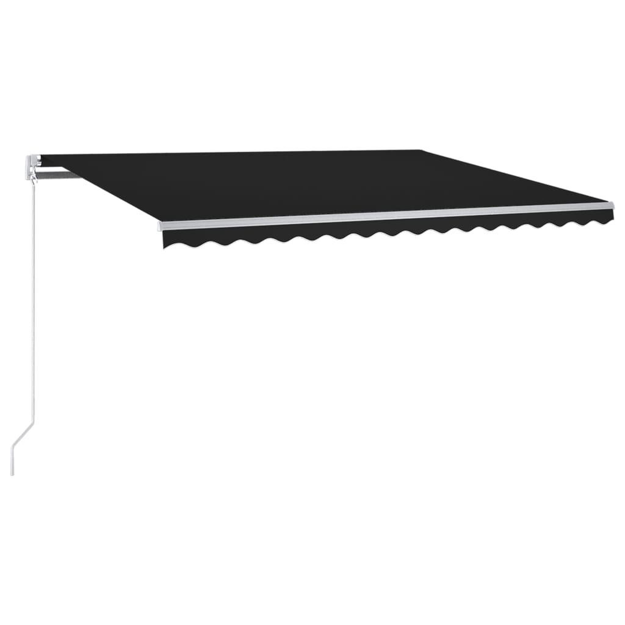 Voir la diapositive 2 : VIDAXL Auvent automatique capteur de vent et LED 300x250 cm Anthracite