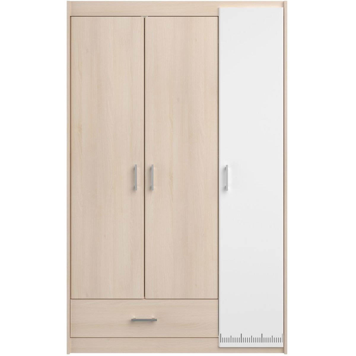 Armoire de chambre enfant 3 portes L112cm SACHA