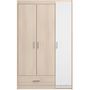 Voir la diapositive 1 : Armoire de chambre enfant 3 portes L112cm SACHA