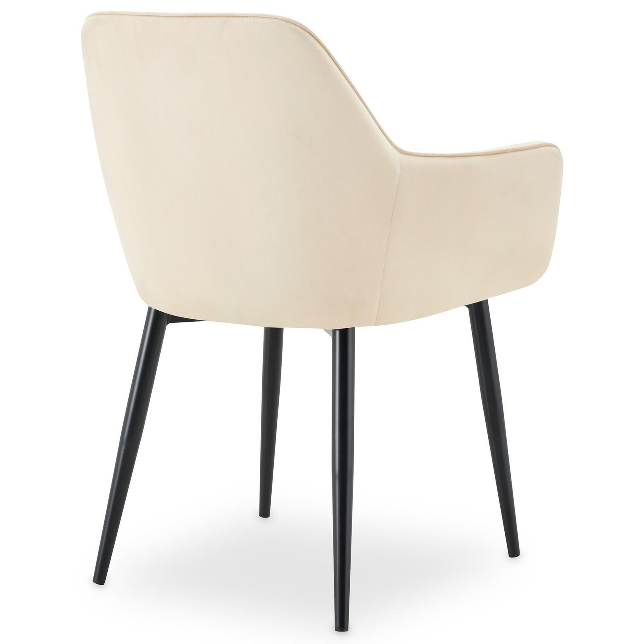 Voir la diapositive 6 : IDIMEX Lot de 2 chaises sienna de salle à manger en velours