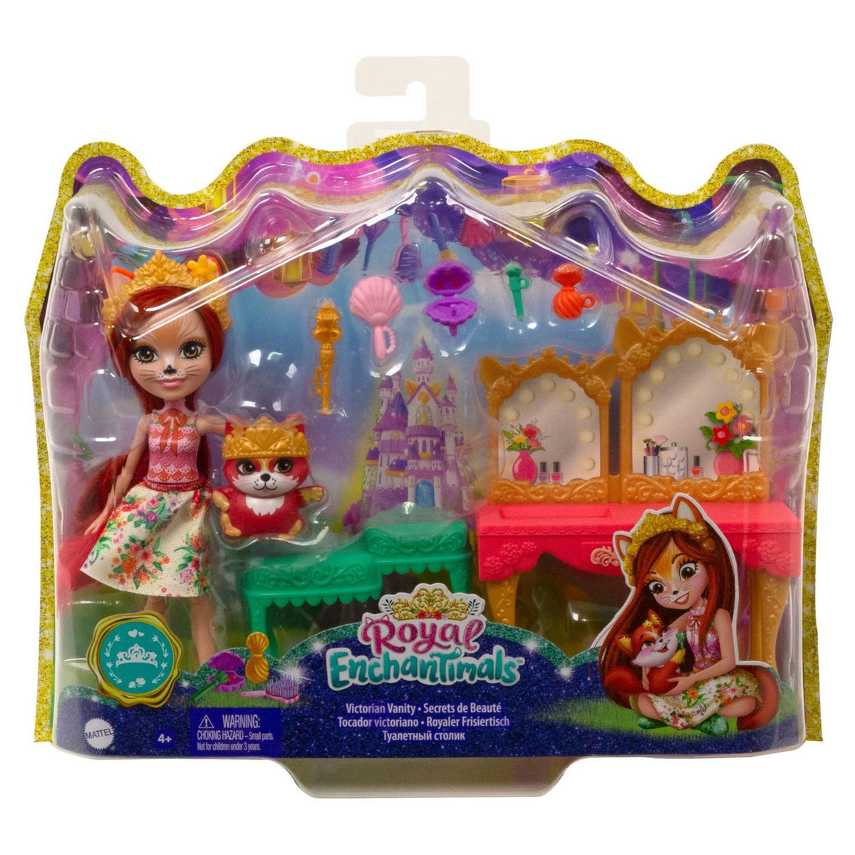 MATTEL Enchantimals Coffret - Secrets Beauté Fabrina Renard