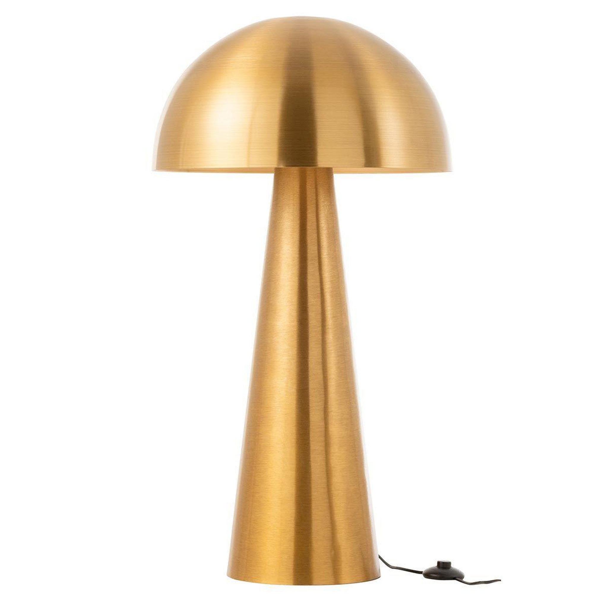 J-LINE Lampadaire design  champignon  95cm or mat