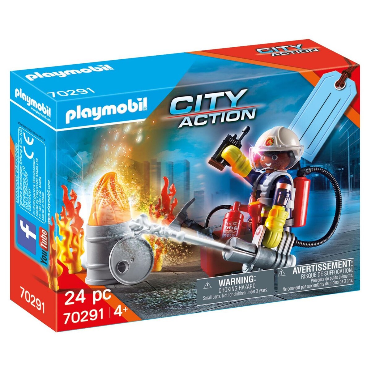 PLAYMOBIL City Action 70291 Set cadeau Pompier