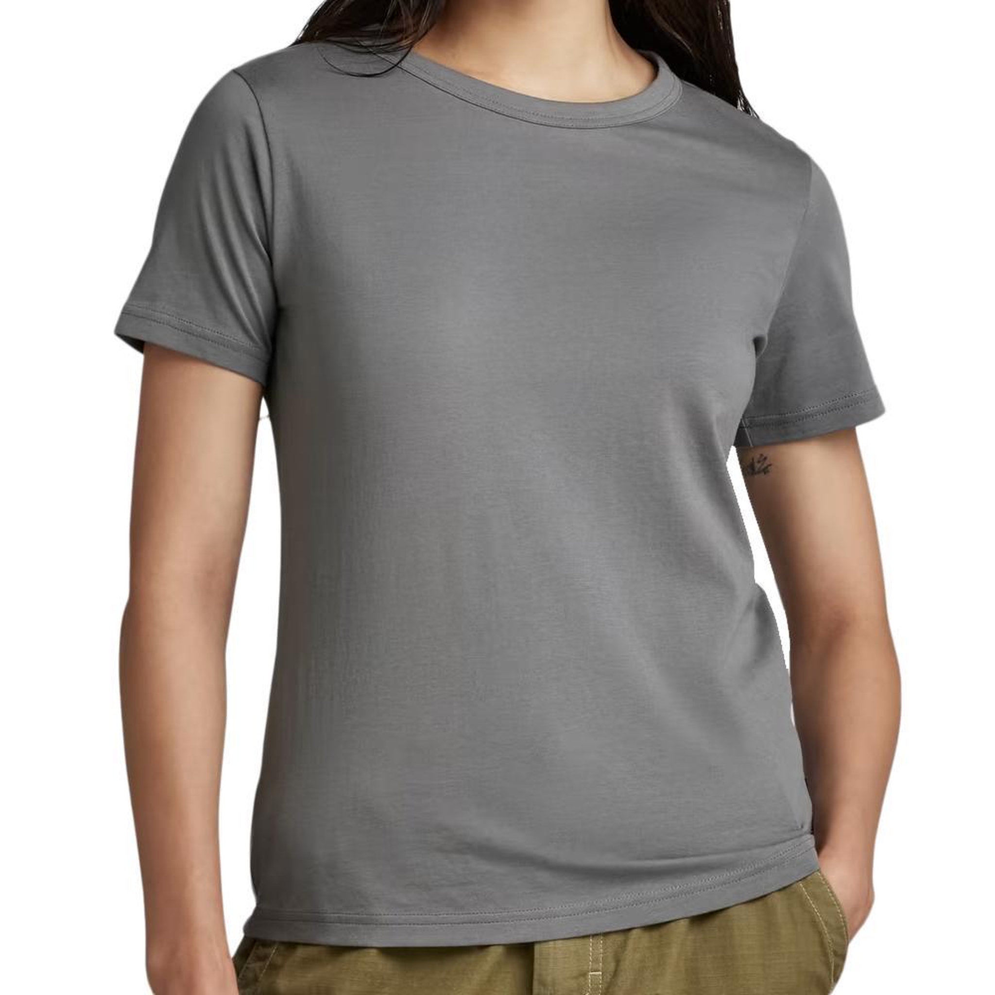 G-Star Raw T-shirt Gris Femme G-Star Raw Nysid. Coloris disponibles : Gris