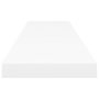 Voir la diapositive 5 : VIDAXL Etagere murale flottante blanc 120x23,5x3,8 cm MDF