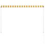 Voir la diapositive 5 : VIDAXL Auvent retractable 200x150 cm Jaune et blanc