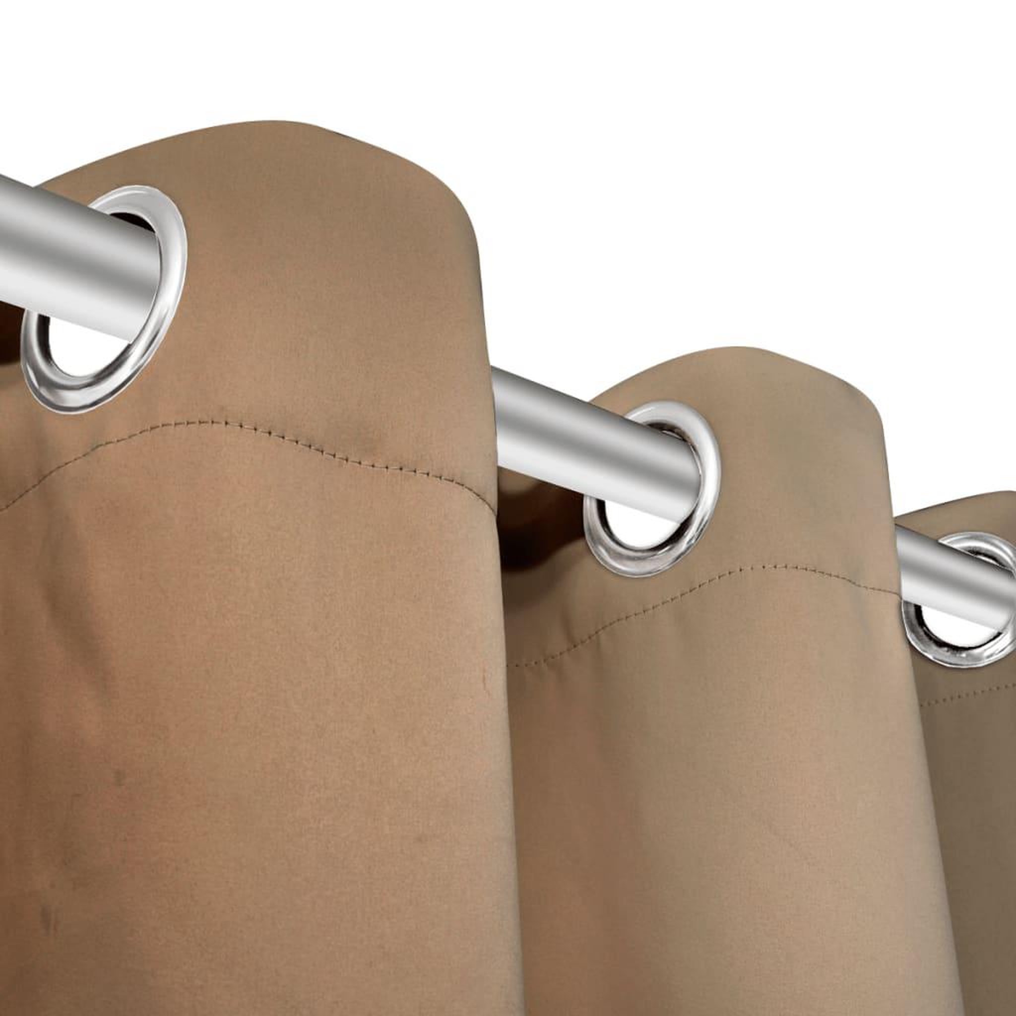 Voir la diapositive 5 : VIDAXL Rideau occultant avec œillets metalliques 270 x 245 cm Creme