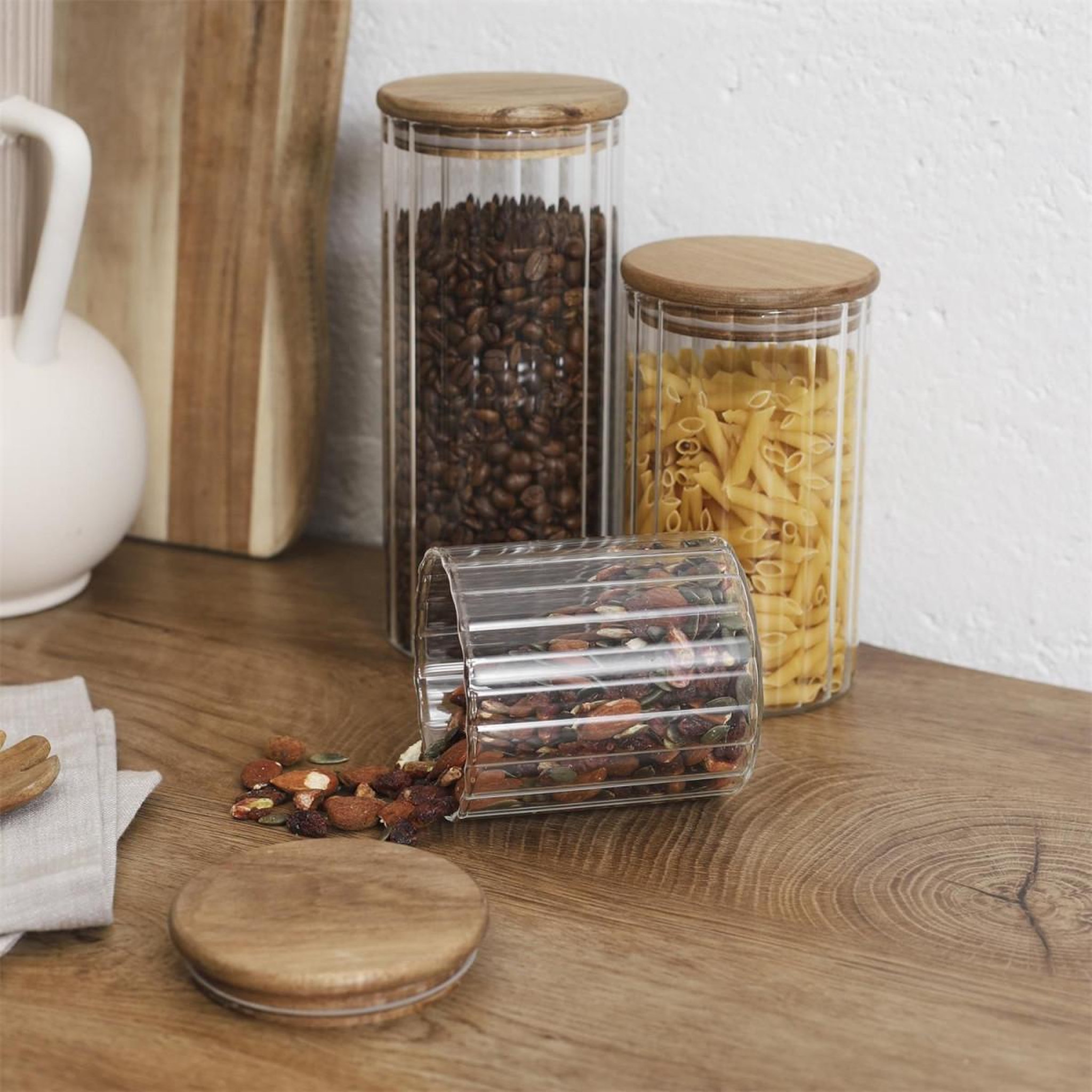 Voir la diapositive 3 : COOK CONCEPT Bocal de conservation en verre  jim  70cl transparent