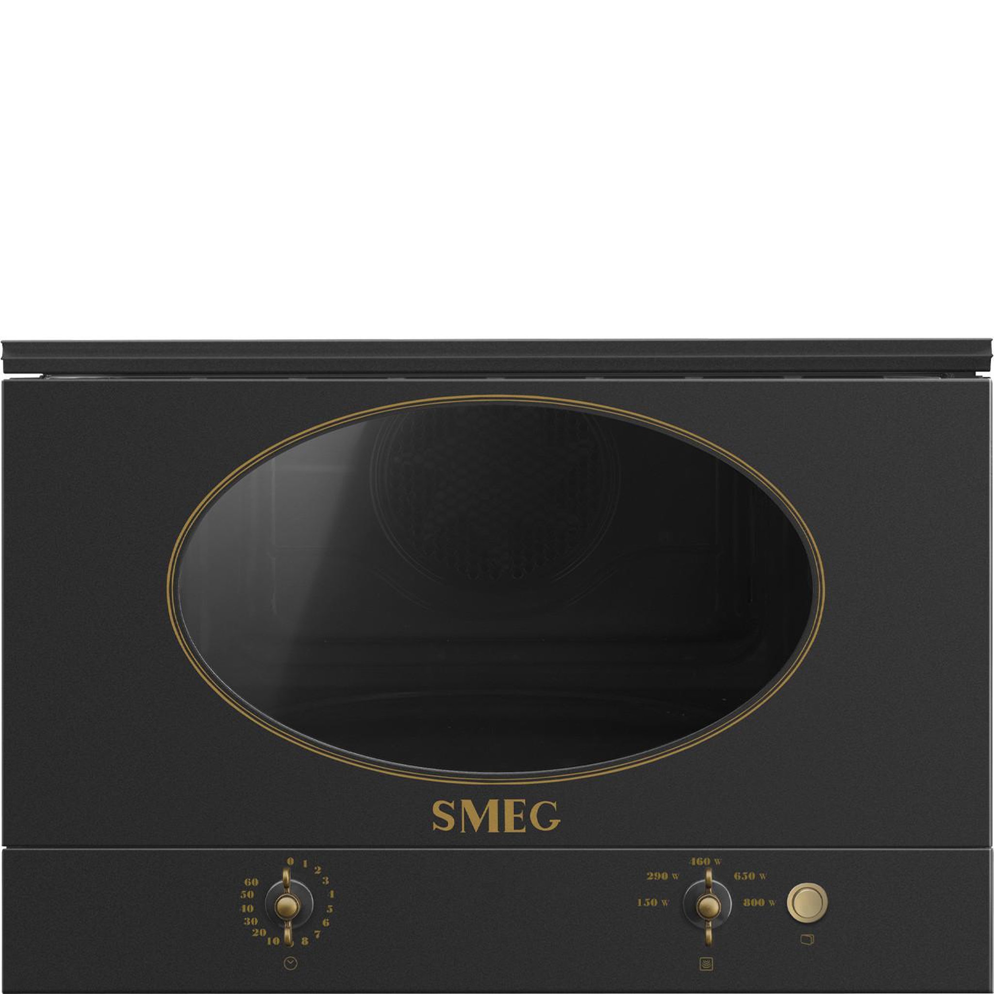 SMEG Smeg MP822NAO micro-onde Anthracite Micro-onde simple Sur toute la gamme 22 L 850 W