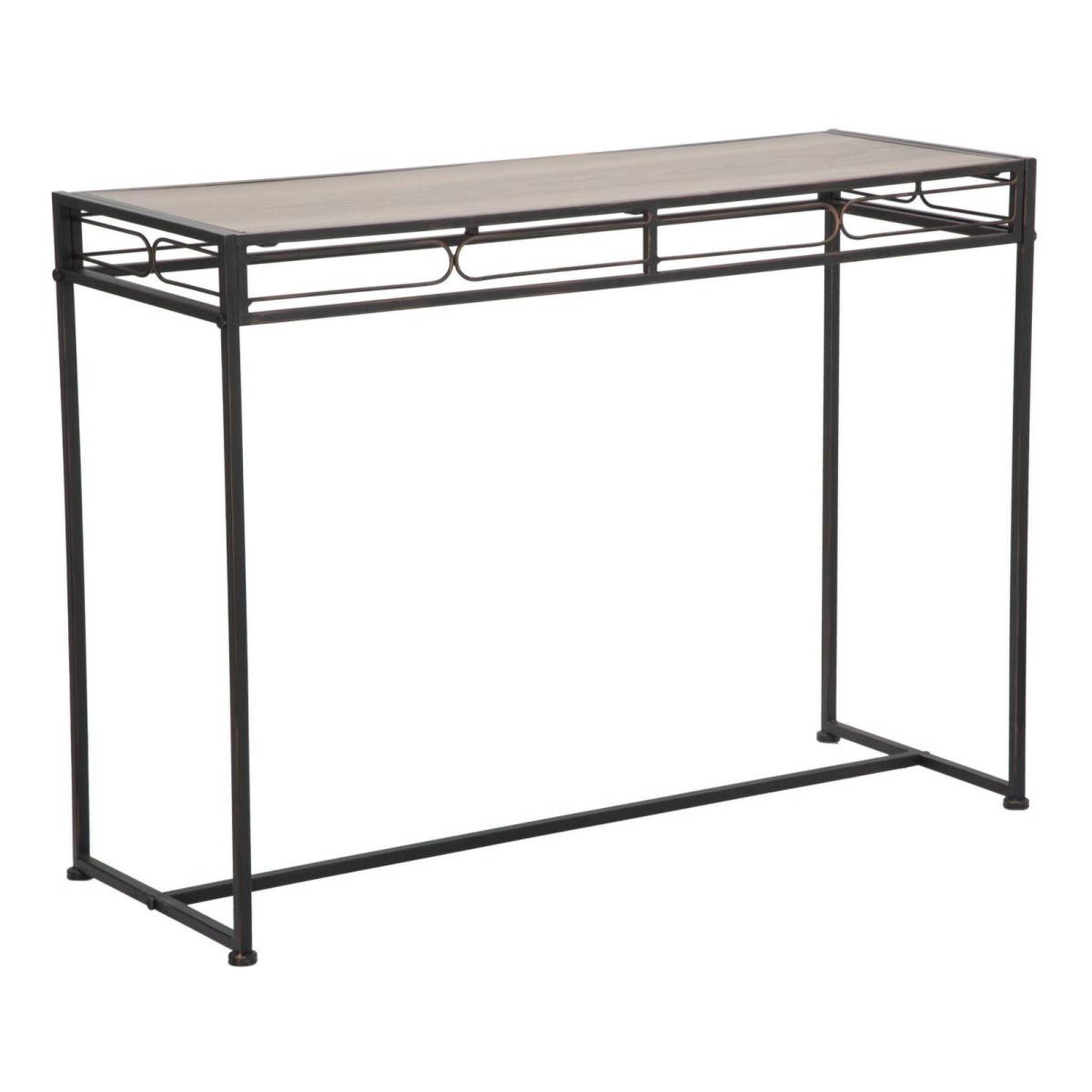 Paris Prix Console design  essential  110cm naturel & noir