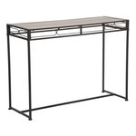 Paris Prix Console Design  Essential  110cm Naturel & Noir