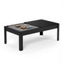 Voir la diapositive 1 : SOKKER Billard Américain convertible table 6 places KITBILL 6Ft - 206,5 x 116,5 x 80 cm Plateau dînatoire et accessoires inclus - Noir