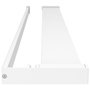 Voir la diapositive 4 : VIDAXL Etagere de douche pour paroi de douche a l'italienne Blanc 90cm