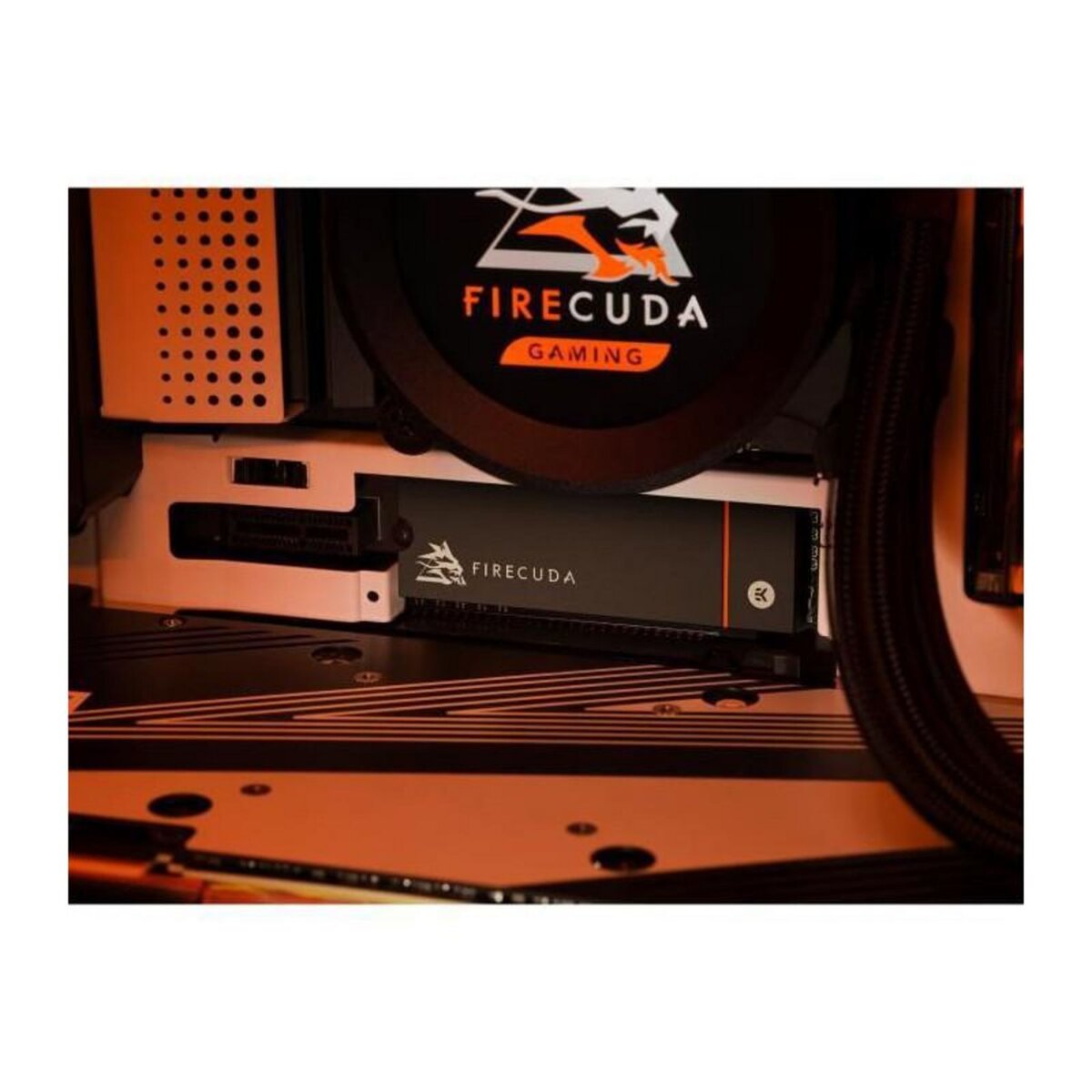 Seagate Disque SSD Interne - SEAGATE - FireCuda 530 Heatsink - 2To - PCI Express 4.0 x4 NVMe ZP2000GM3A023