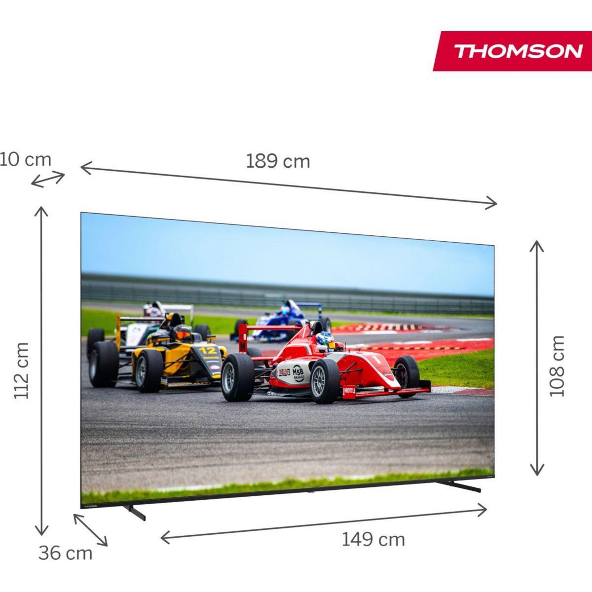 THOMSON TV QLED 85QG7S14-85 pouces (215cm)