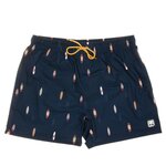 SUN PROJECT Short de bain Imprimée  Homme Sun project3053. Coloris disponibles : Bleu