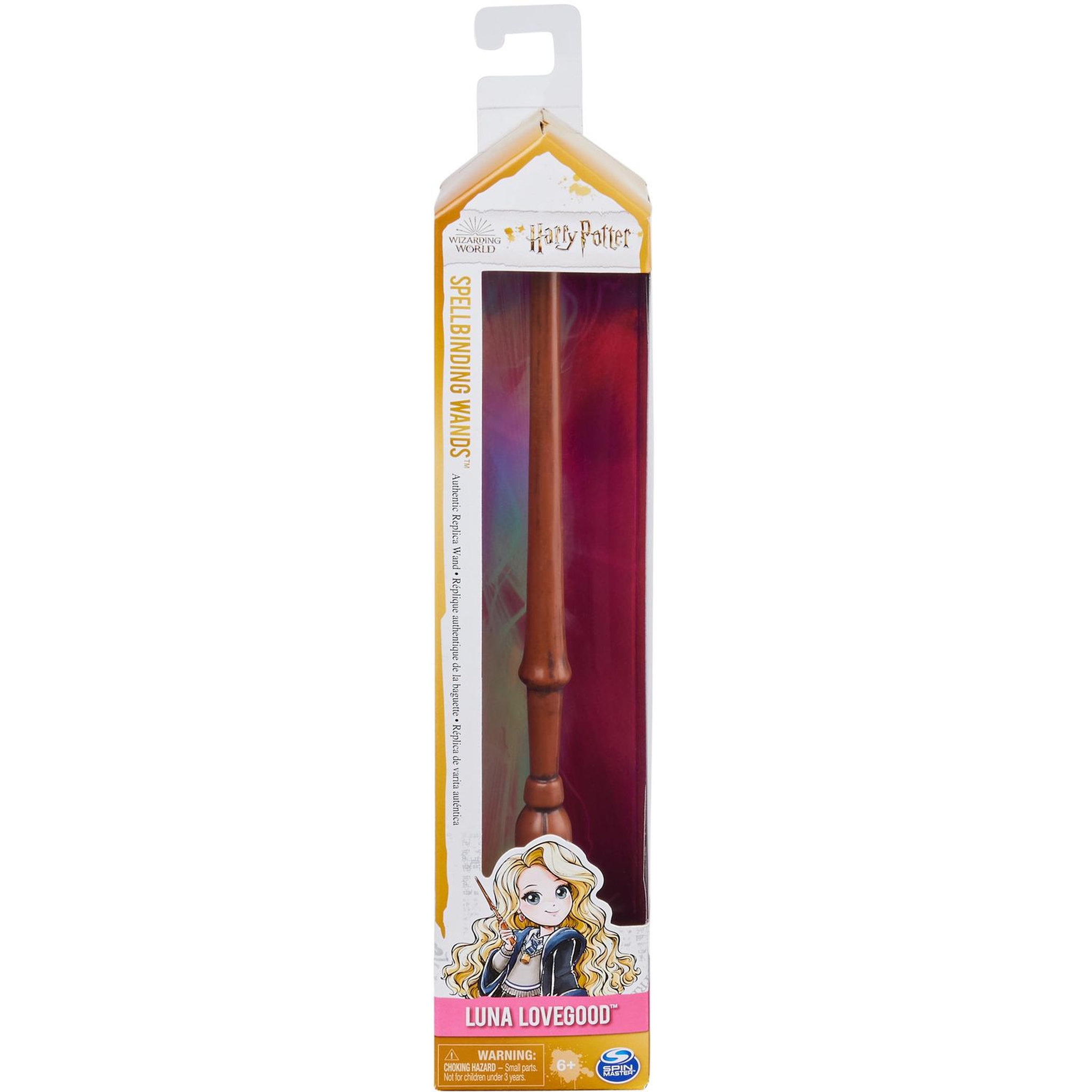 Voir la diapositive 2 : SPIN MASTER Baguette Magique Deluxe Luna Lovegood - Wizarding World