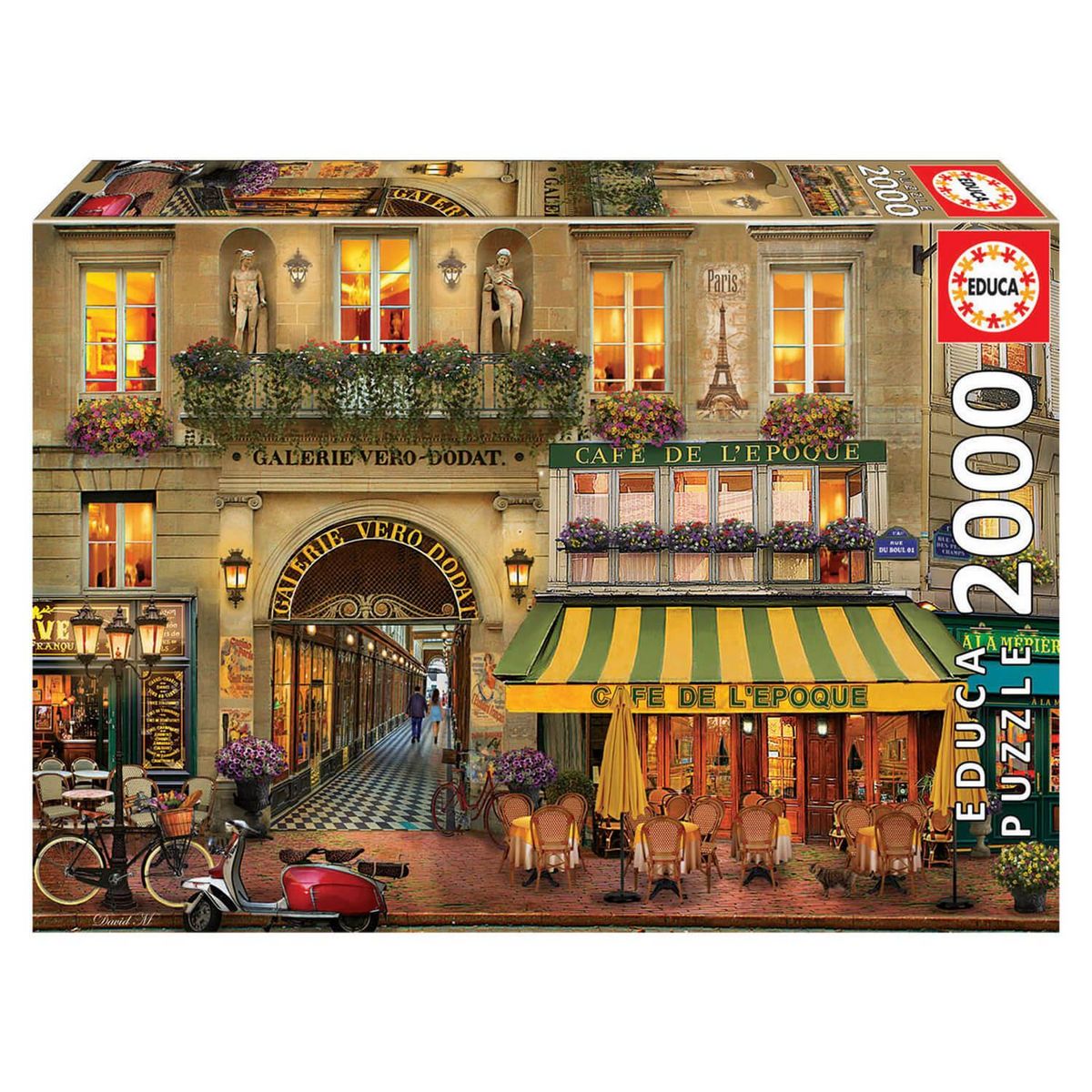 EDUCA Puzzle 2000 pièces : Galerie à Paris