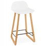Voir la diapositive 1 : Paris Prix Tabouret de Bar  Sliven  86cm Blanc & Naturel