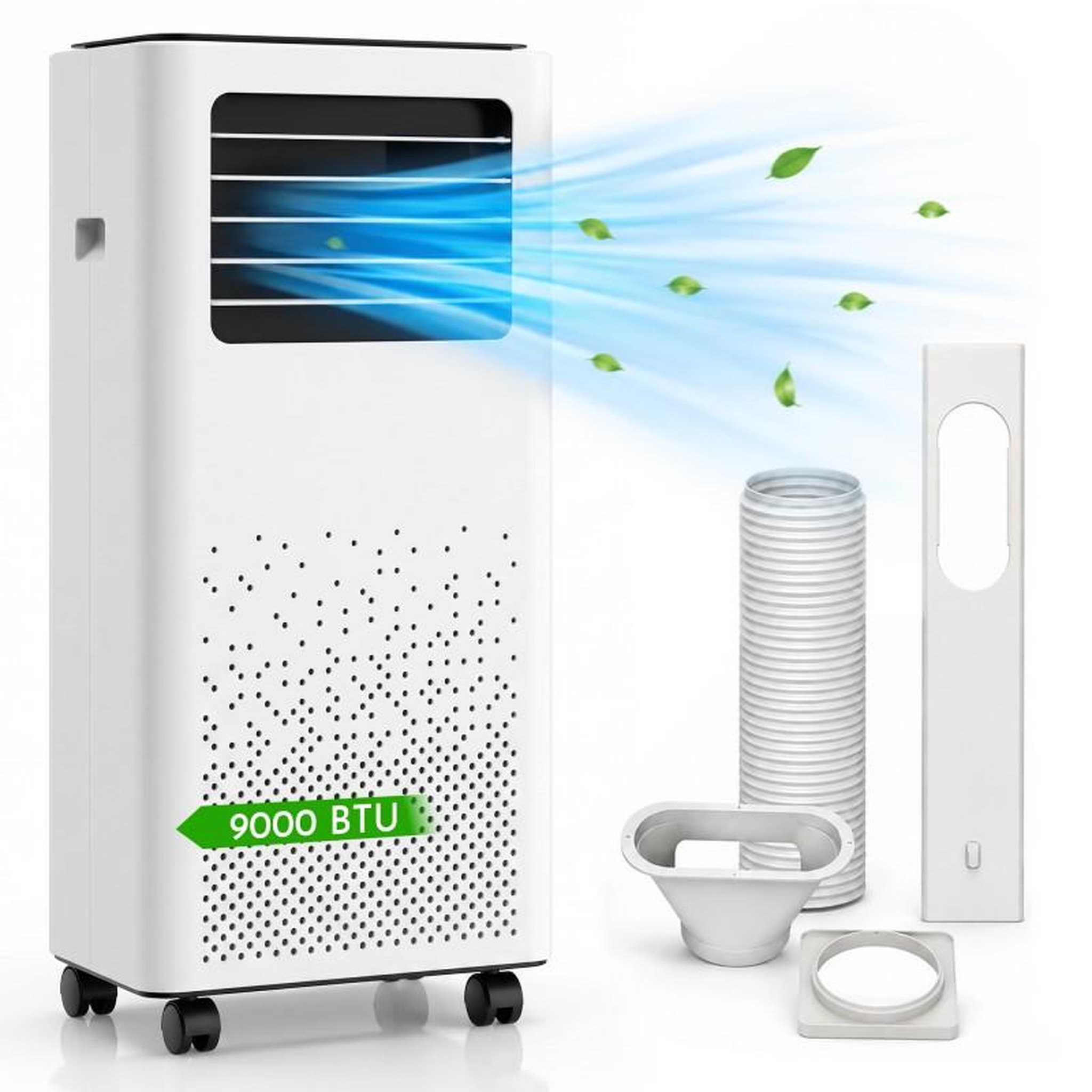 Climatiseur mobile réversible - 9000 btu - r290 - froid & chauffage