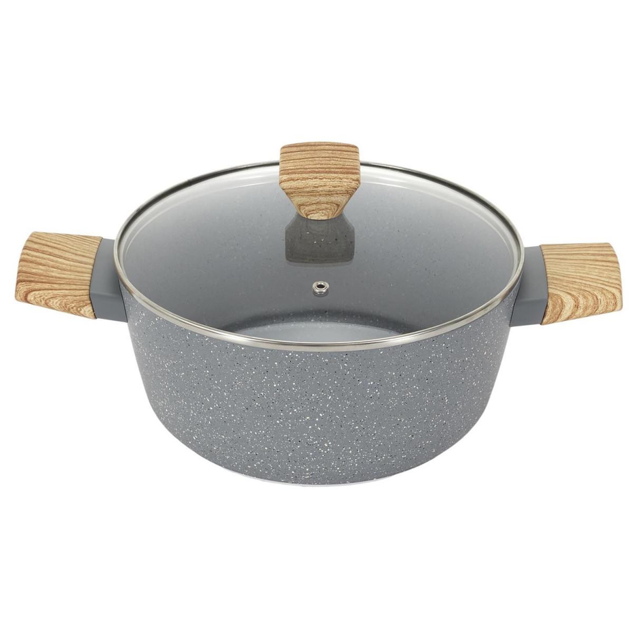 COOK CONCEPT Faitout aluminium  forgé  24cm gris