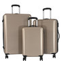 Voir la diapositive 1 : David Jones Lot 3 valises rigides dont 1 cabine TSA