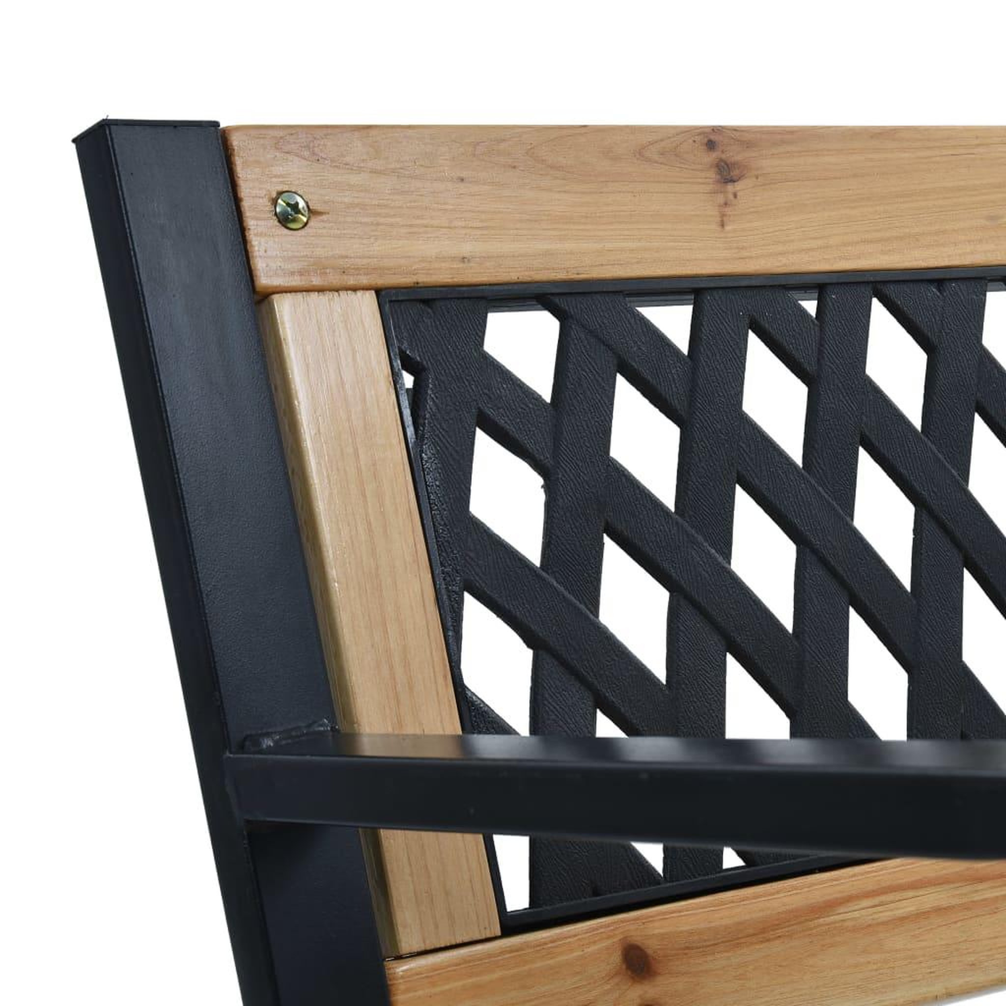 Voir la diapositive 5 : VIDAXL Banc de jardin 120 cm Bois